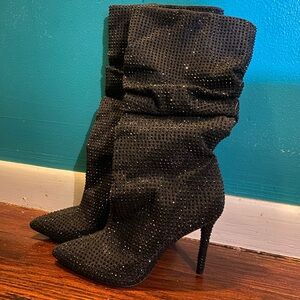 Jessica Simpson sparkle heels size 7.5 worn once